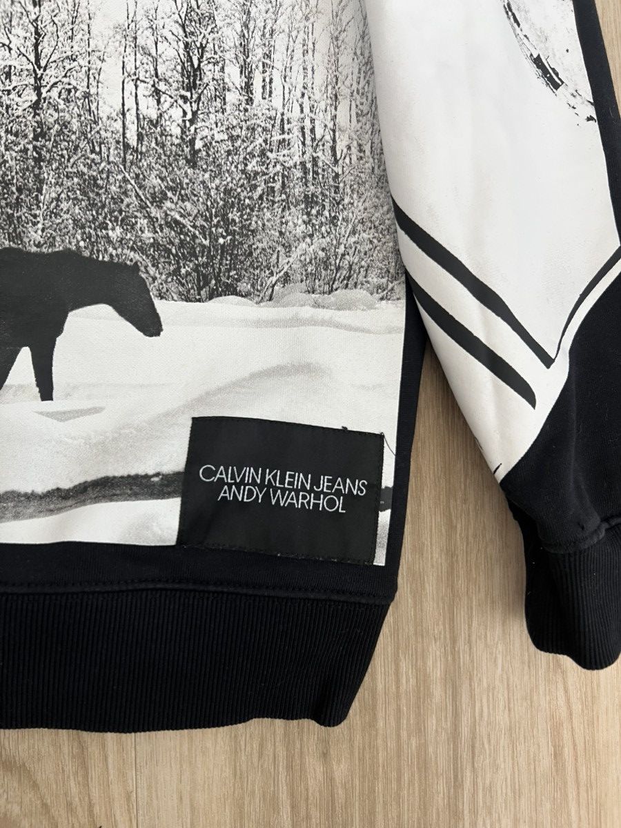 Andy Warhol × Calvin Klein 205W39NYC Andy warhol x calvin klein black hoodie Size US M / EU 48-50 / 2 - 9 Thumbnail