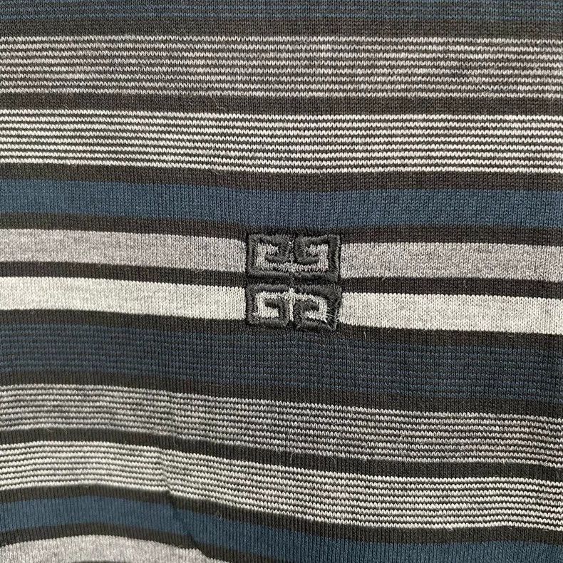 Givenchy Givenchy Four-Panel Striped Polo Shirt Size US M / EU 48-50 / 2 - 3 Thumbnail