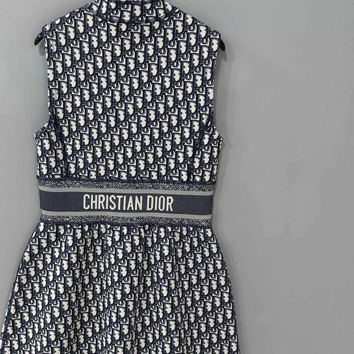 Dior Dior Oblique Sleeveless Logo Dress Women's 38 Size S / US 4 / IT 40 - 2 Thumbnail