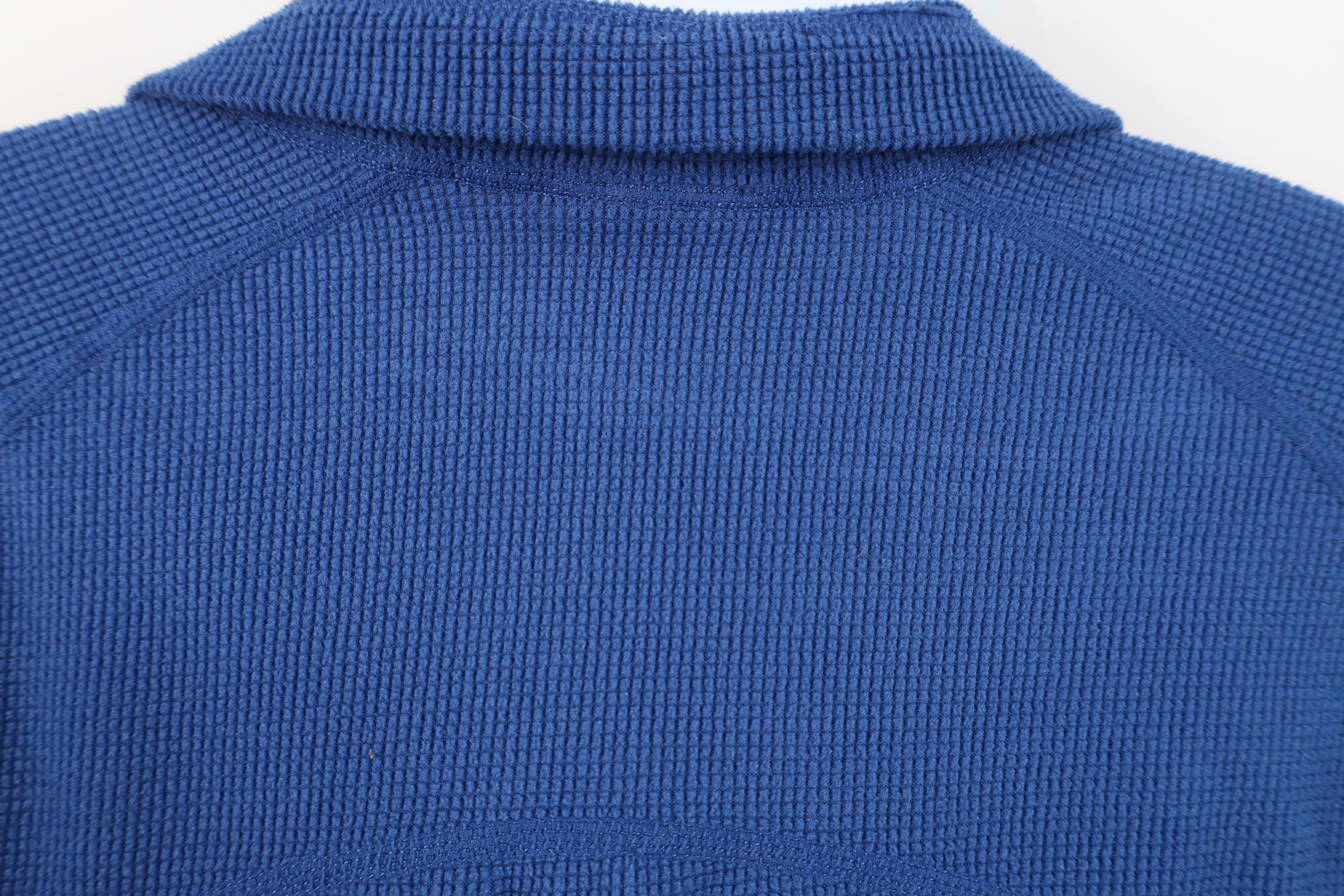 Nike Vintage Nike ACG Mini Swoosh Thermal Fleece Sweater Blue Size US M / EU 48-50 / 2 - 11 Thumbnail