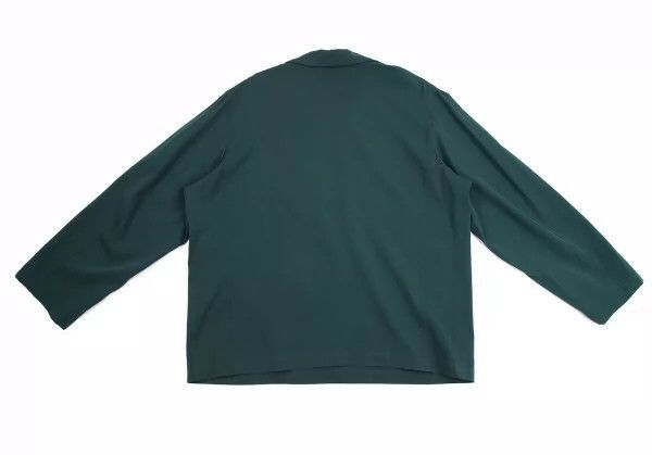 Yohji Yamamoto yohji yamamoto 1980s silhouette V-neck wool shirt-2505 Size US M / EU 48-50 / 2 - 4 Thumbnail