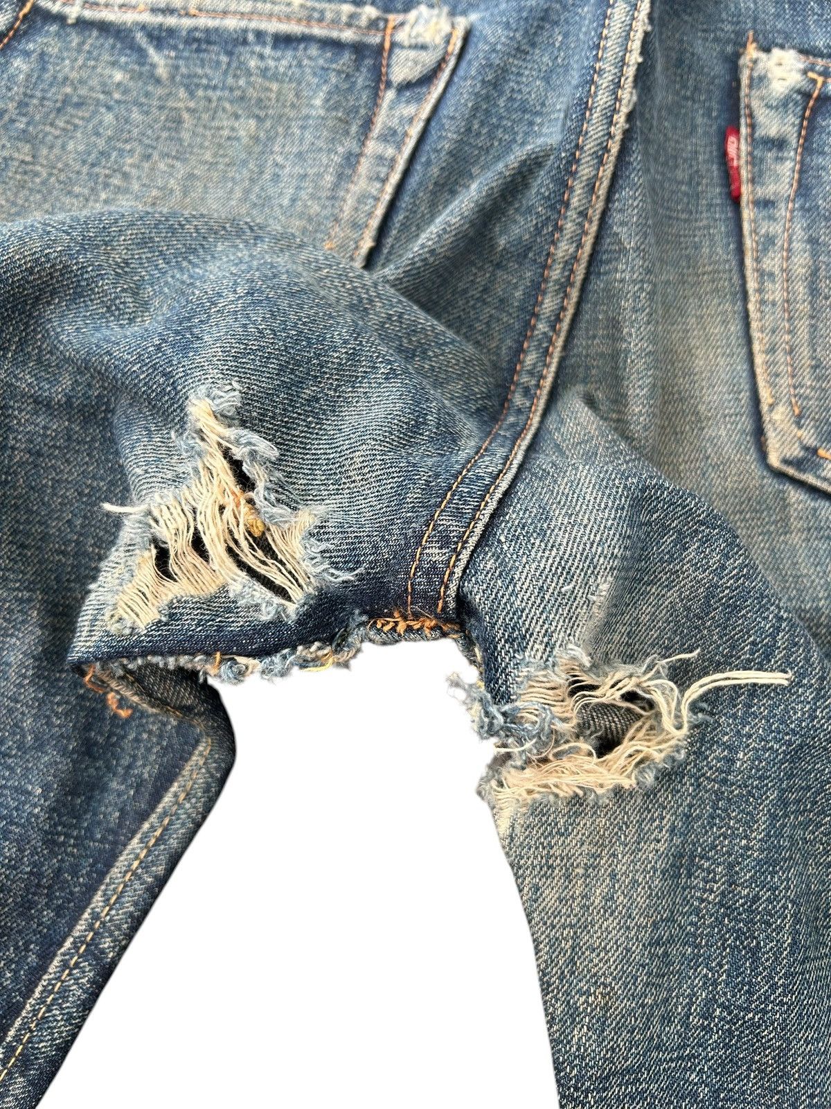 Kapital Vintage Denime Selvedge Distressed Denim Jeans Size US 30 / EU 46 - 14 Thumbnail