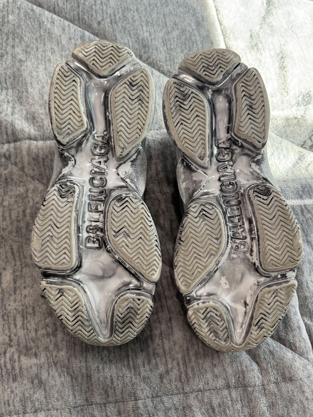 Balenciaga Balenciaga Triple S Sneakers Size US 12 / EU 45 - 5 Thumbnail