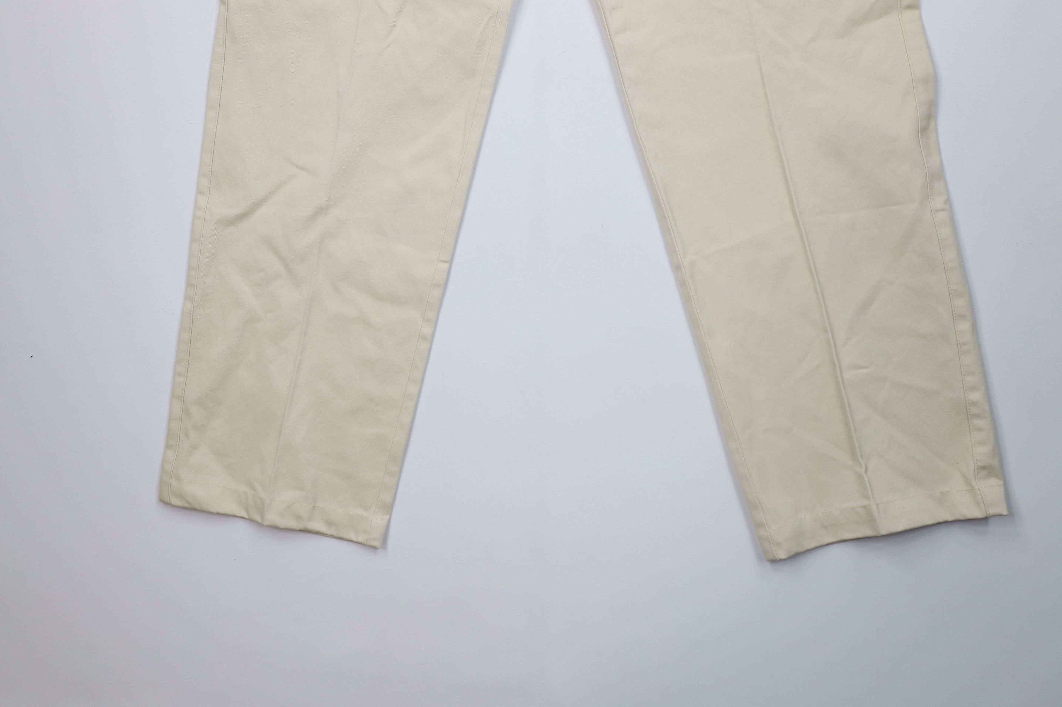 Orvis Deadstock Vintage Orvis Wide Leg Chino Pants Trousers Beige Size US 36 / EU 52 - 4 Thumbnail