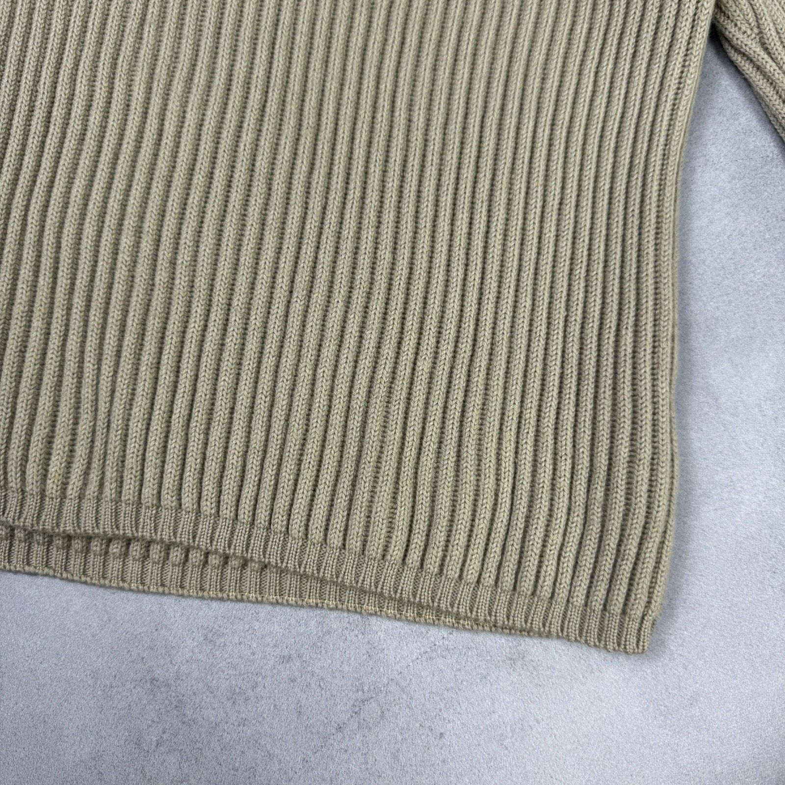 Stone Island Vintage Stone Island Junior Heavy Sweater Size 12/152 Beige Size US XS / EU 42 / 0 - 9 Thumbnail