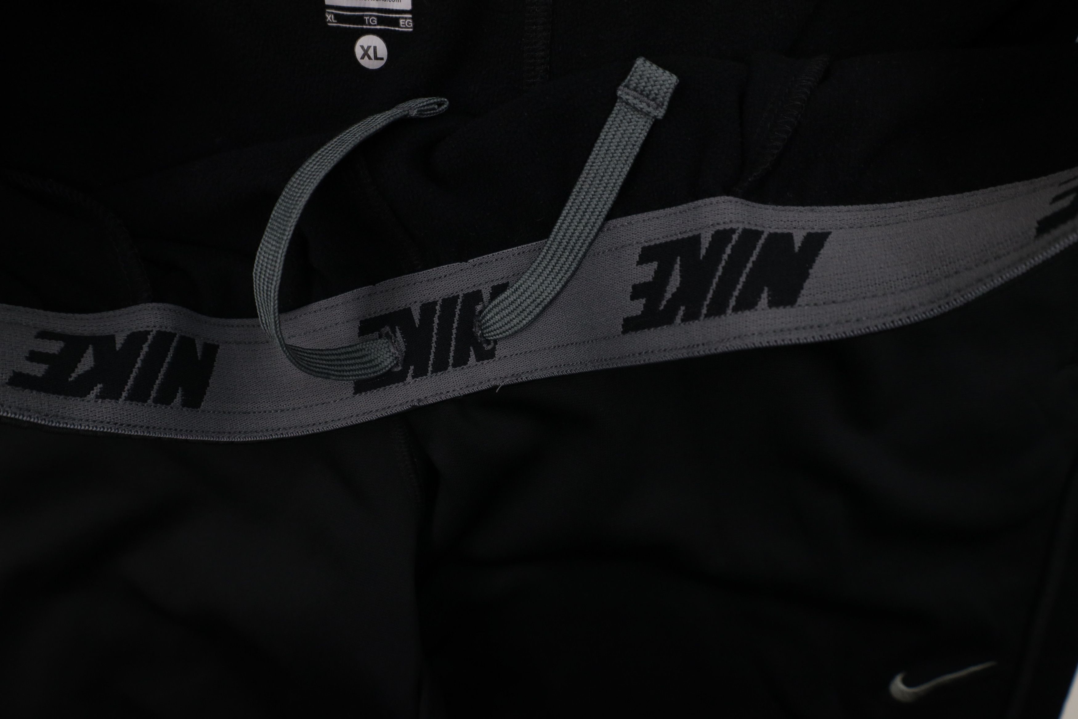 Nike Vintage Y2K Nike Therma Fit Mini Swoosh Wide Leg Sweatpants Size US 38 / EU 54 - 8 Thumbnail