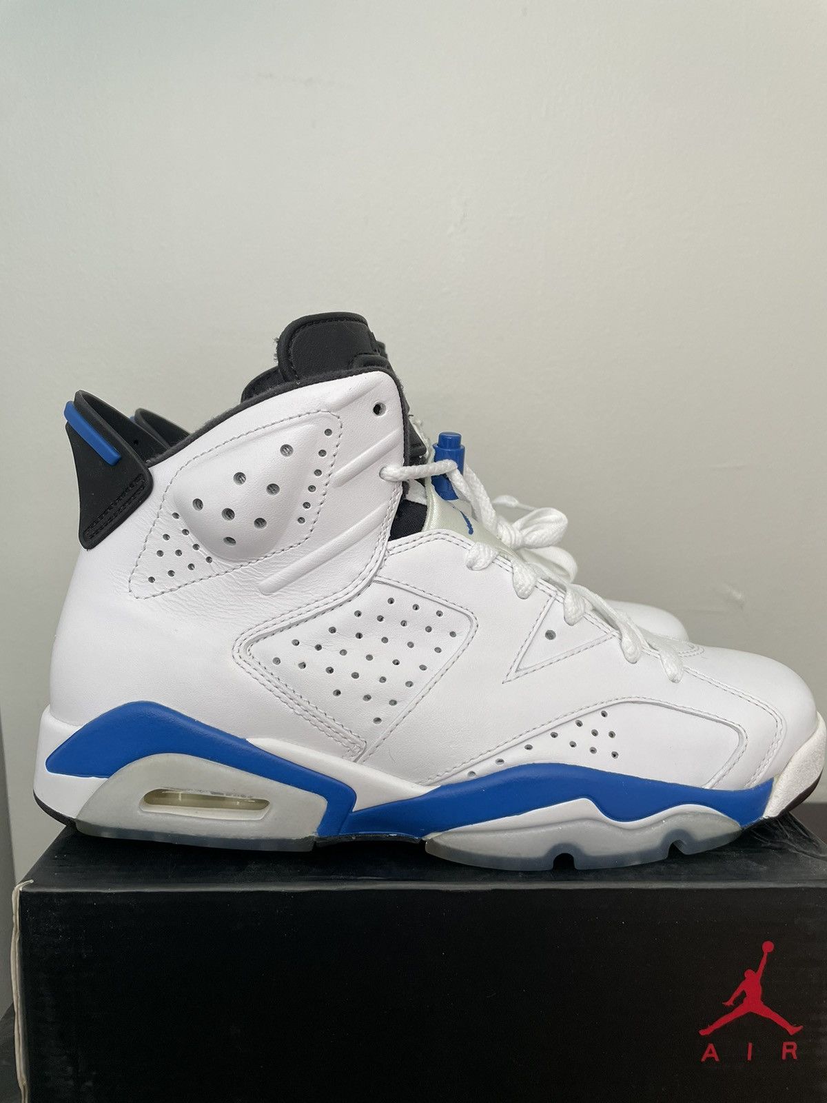 Jordan Brand × Nike Jordan 6 - Sport Blue (2014) Size US 8 / EU 41 - 7 Thumbnail