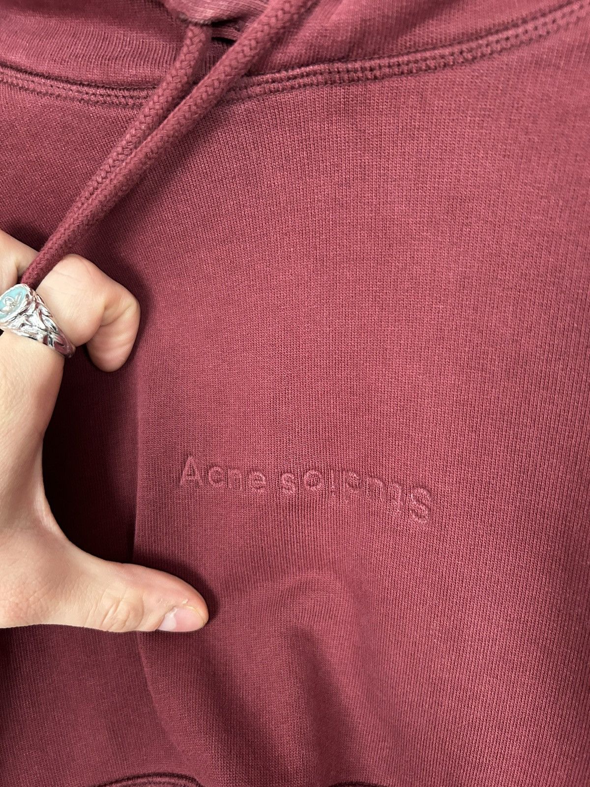 Acne Studios Acne Studios Joghy Emboss Boxy Hoodie Rare Designer Hype Size US S / EU 44-46 / 1 - 5 Thumbnail
