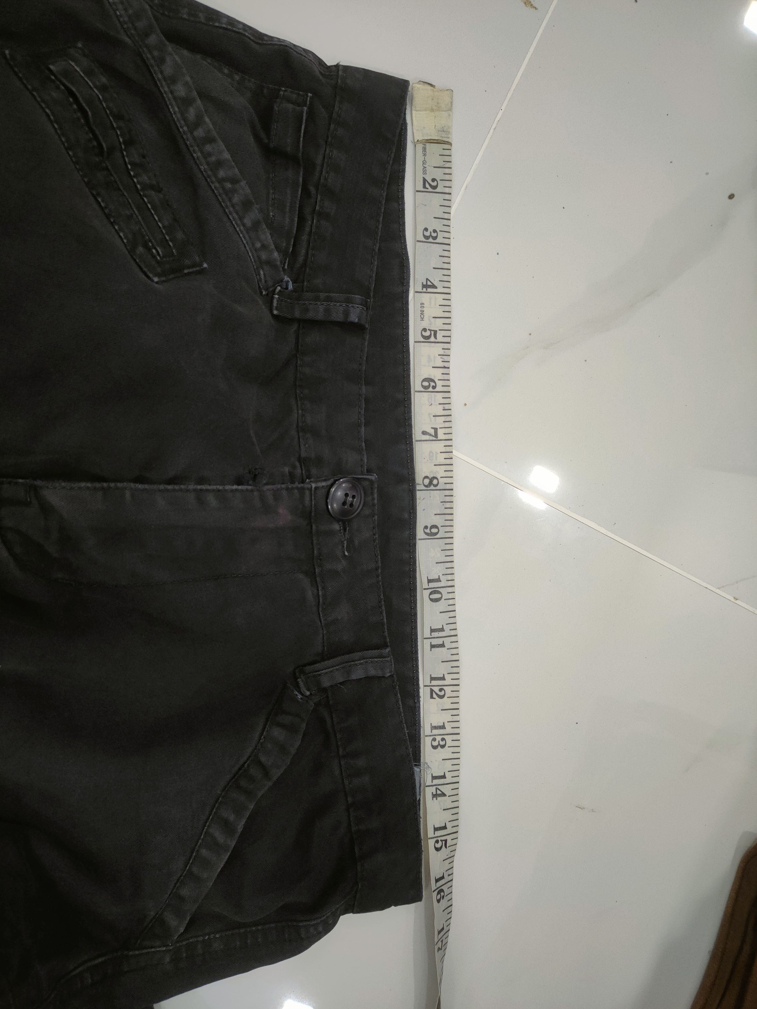 Japanese Brand × Vintage VINTAGE JAPANESE BLACK SKINNY CARGO PANTS Size US 31 - 12 Thumbnail
