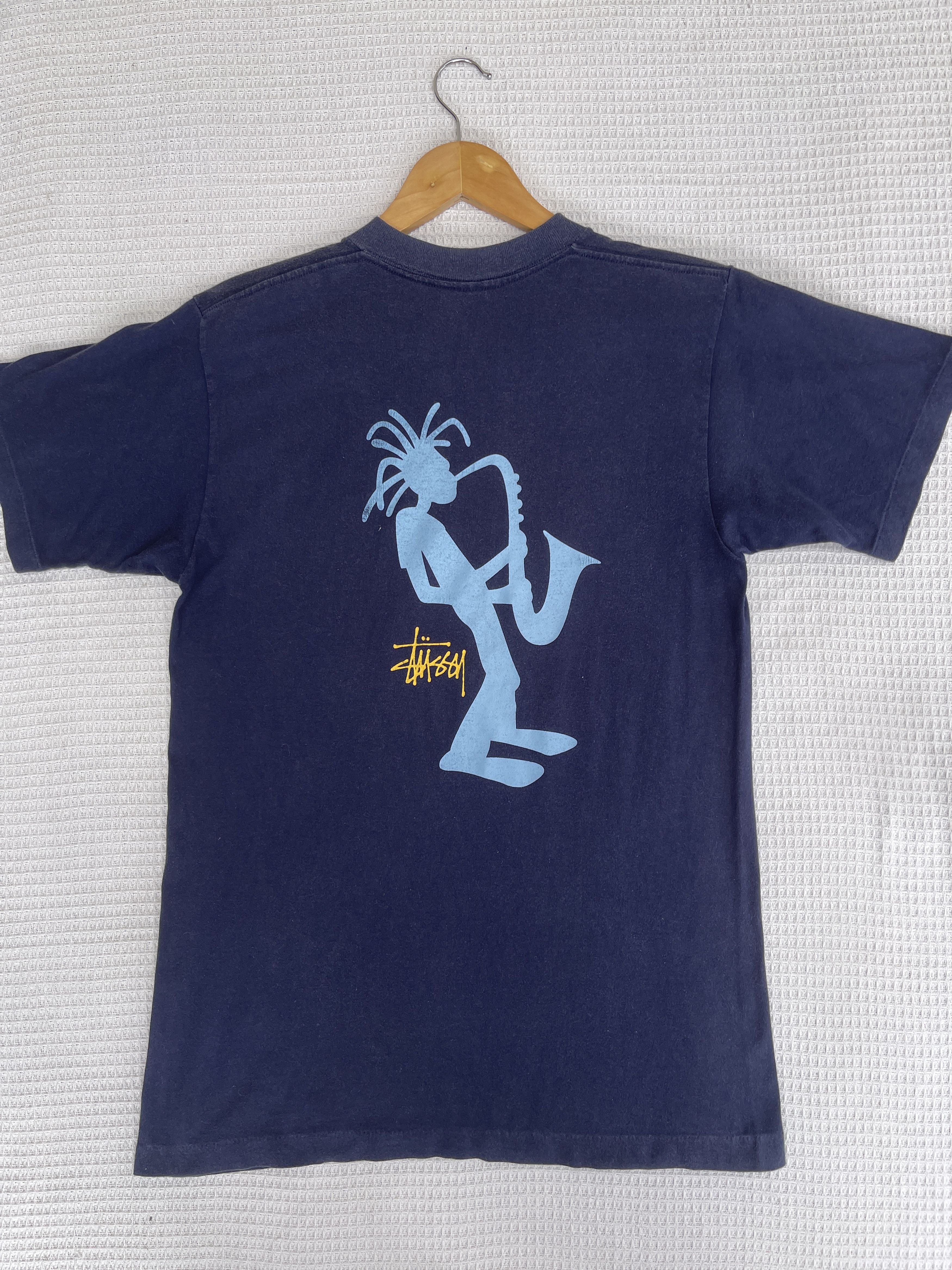 Stussy Rare🔥Vintage 90s STUSSY Boxy Streetwear Tee Size US S / EU 44-46 / 1 - 12 Thumbnail
