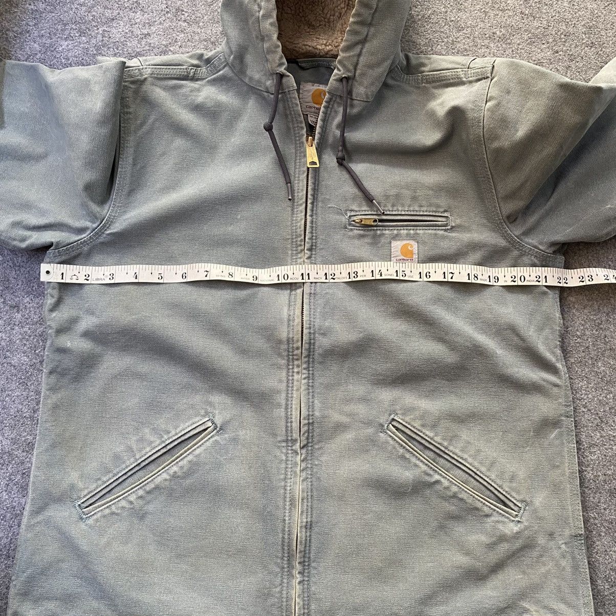 Carhartt Y2k Carhartt Teal Active Hooded Jacket Size US M / EU 48-50 / 2 - 10 Thumbnail