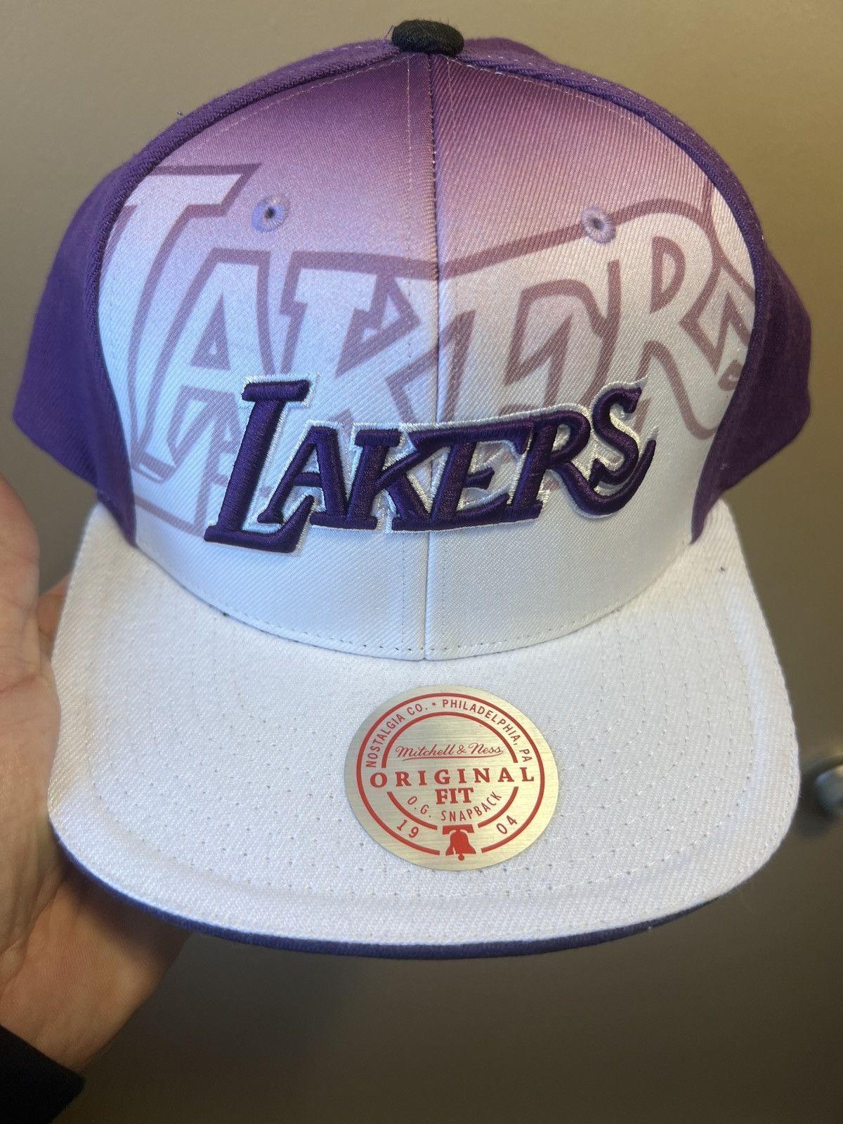 Mitchell & Ness Mitchell & Ness Lakers Snap. Back Size ONE SIZE - 1 Thumbnail