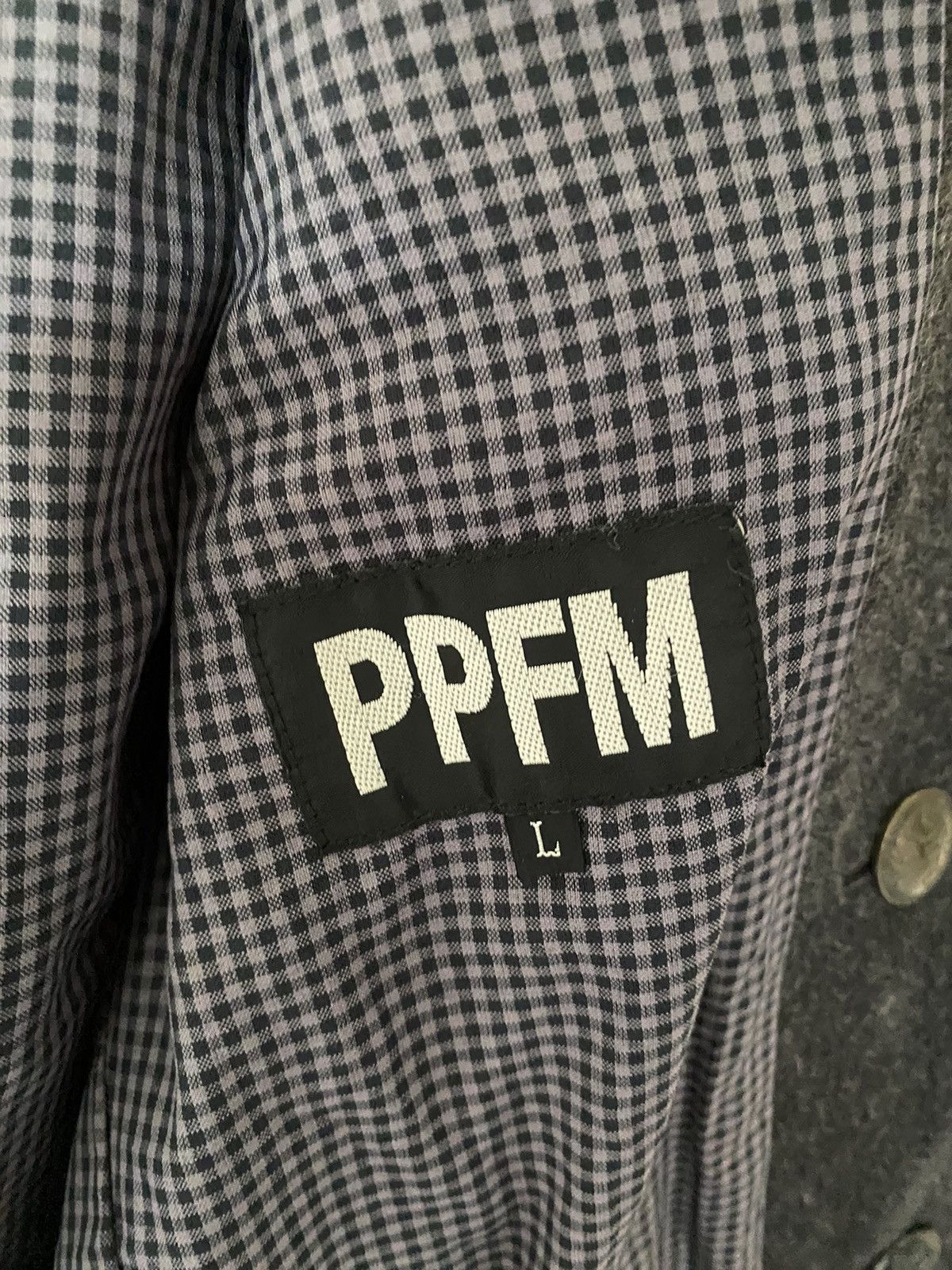 PPFM 2000s PPFM Punk Napoleon Hem removable Wool Jacket Size US M / EU 48-50 / 2 - 23 Thumbnail