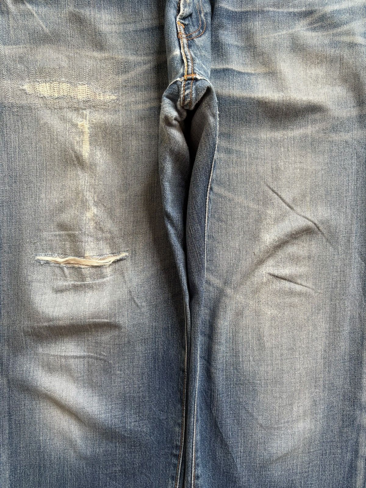 Levi's Vintage Y2K Levis 503 Patches Faded Wash Baggy Jeans Size US 35 - 5 Thumbnail