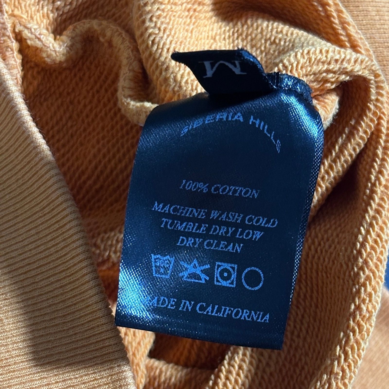 Siberia Hills Orange Oversized Arc Logo Hoodie Size US M / EU 48-50 / 2 - 10 Thumbnail