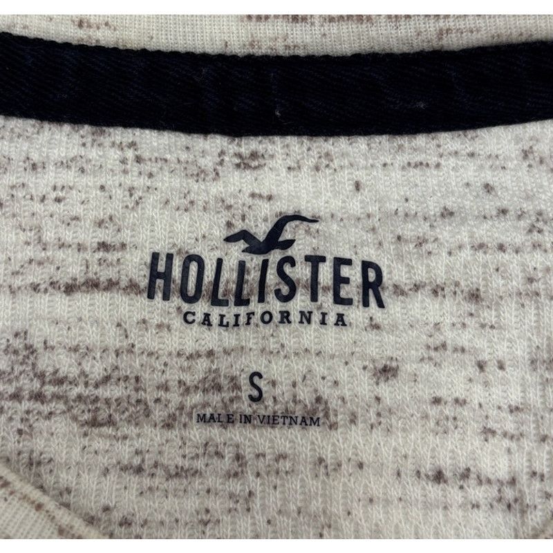 Hollister Size S | HOLLISTER Mens Long Sleeve Crew Neck Thermal Shirt Size US S / EU 44-46 / 1 - 7 Thumbnail