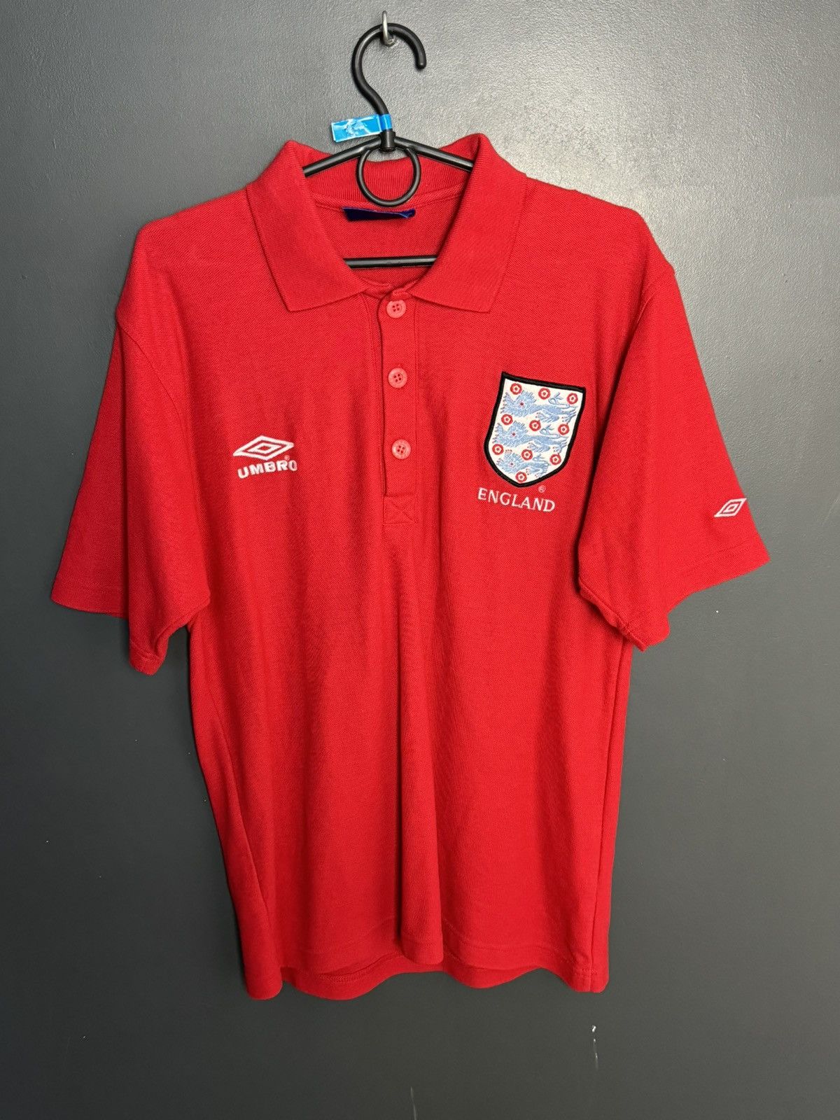 Umbro England National Team Training Football Jersey T-Shirt Size US S / EU 44-46 / 1 - 1 Thumbnail