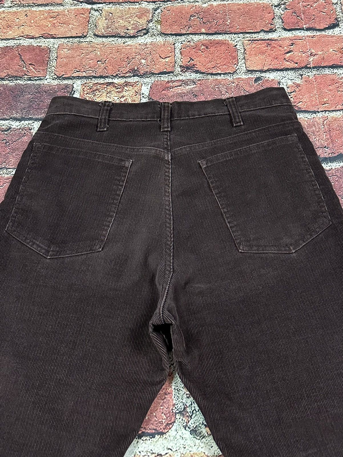 Levi's Vintage Levis 519 Corduroy Pants Talon 80s 33x30 Bootcut Size US 33 - 6 Thumbnail