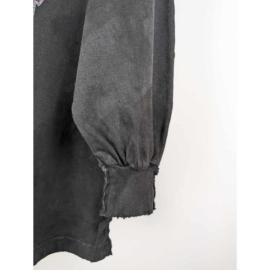 Balenciaga o1rshd1 L/S Double Front T-Shirt in Black Size US S / EU 44-46 / 1 - 4 Thumbnail