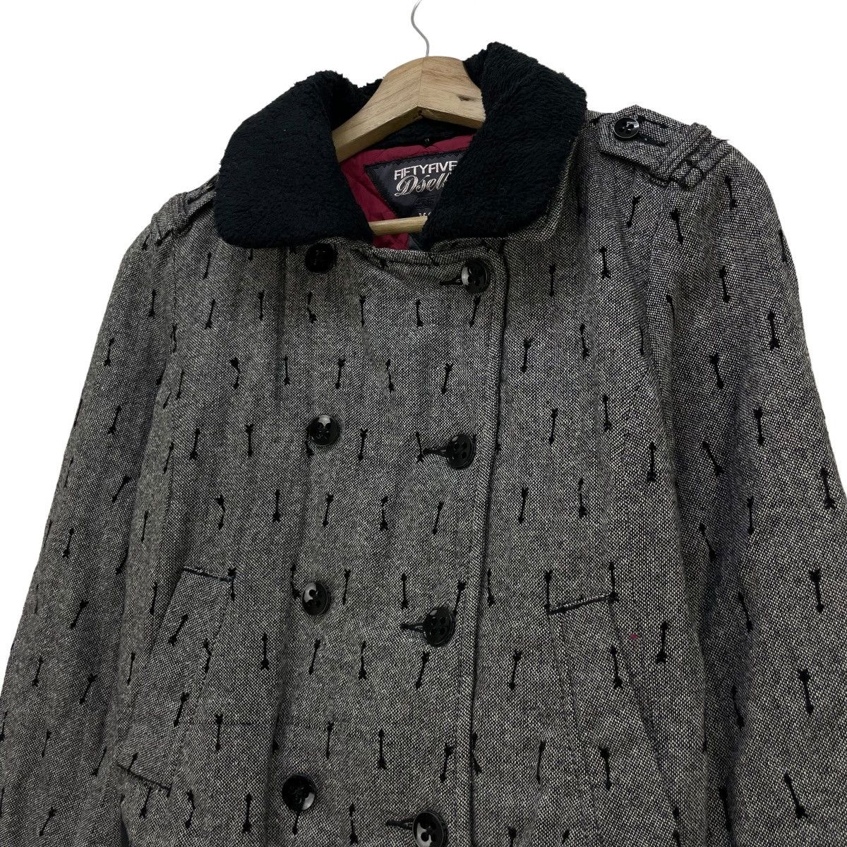 Angel Blue × Japanese Brand × X-Girl Japanese Brand Fiftyfive Monogram Arrow Jacket Size XS / US 0-2 / IT 36-38 - 3 Thumbnail