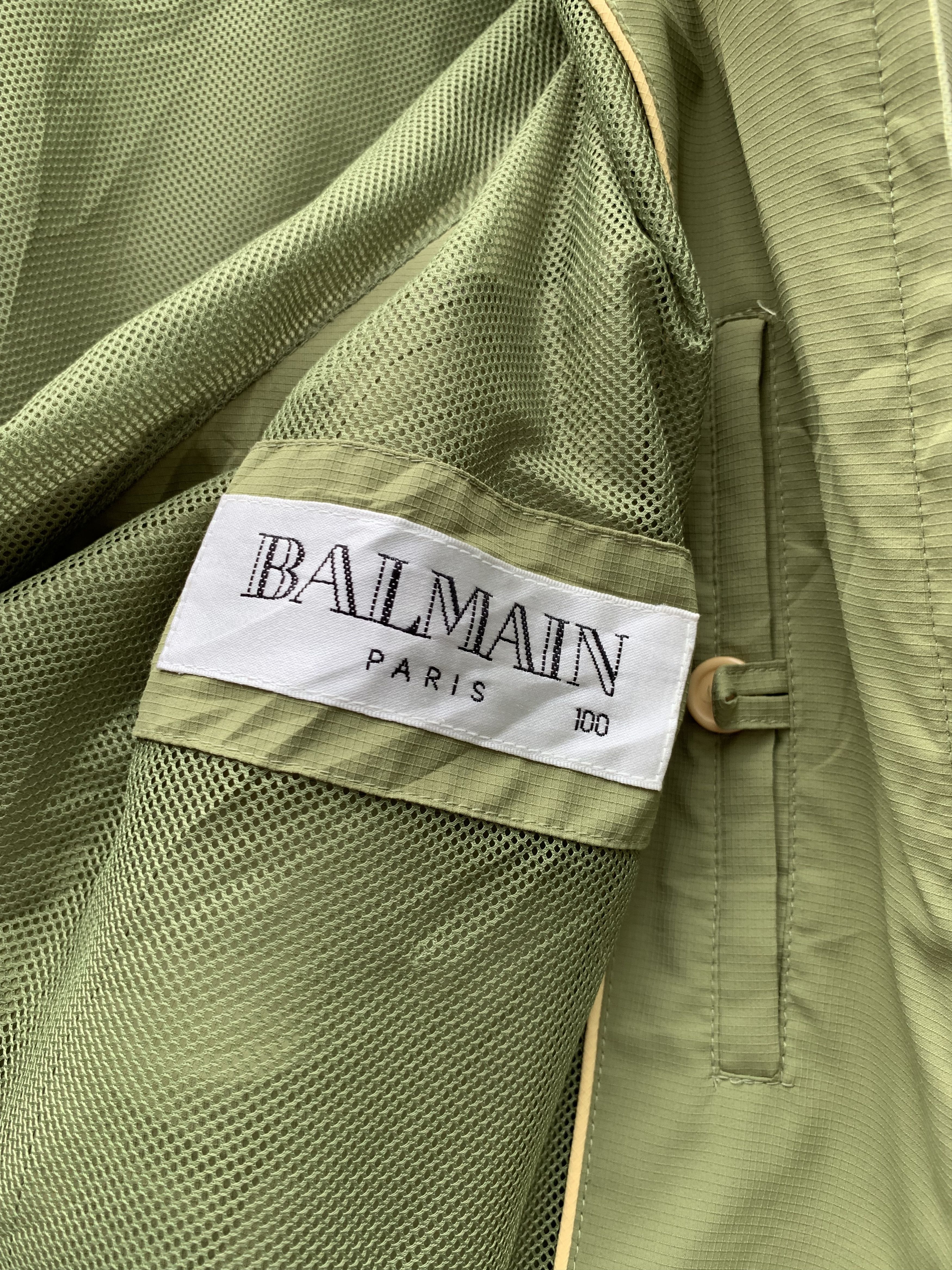 Balmain Balmain Paris Golf Windbreaker Jacket Size US L / EU 52-54 / 3 - 11 Thumbnail