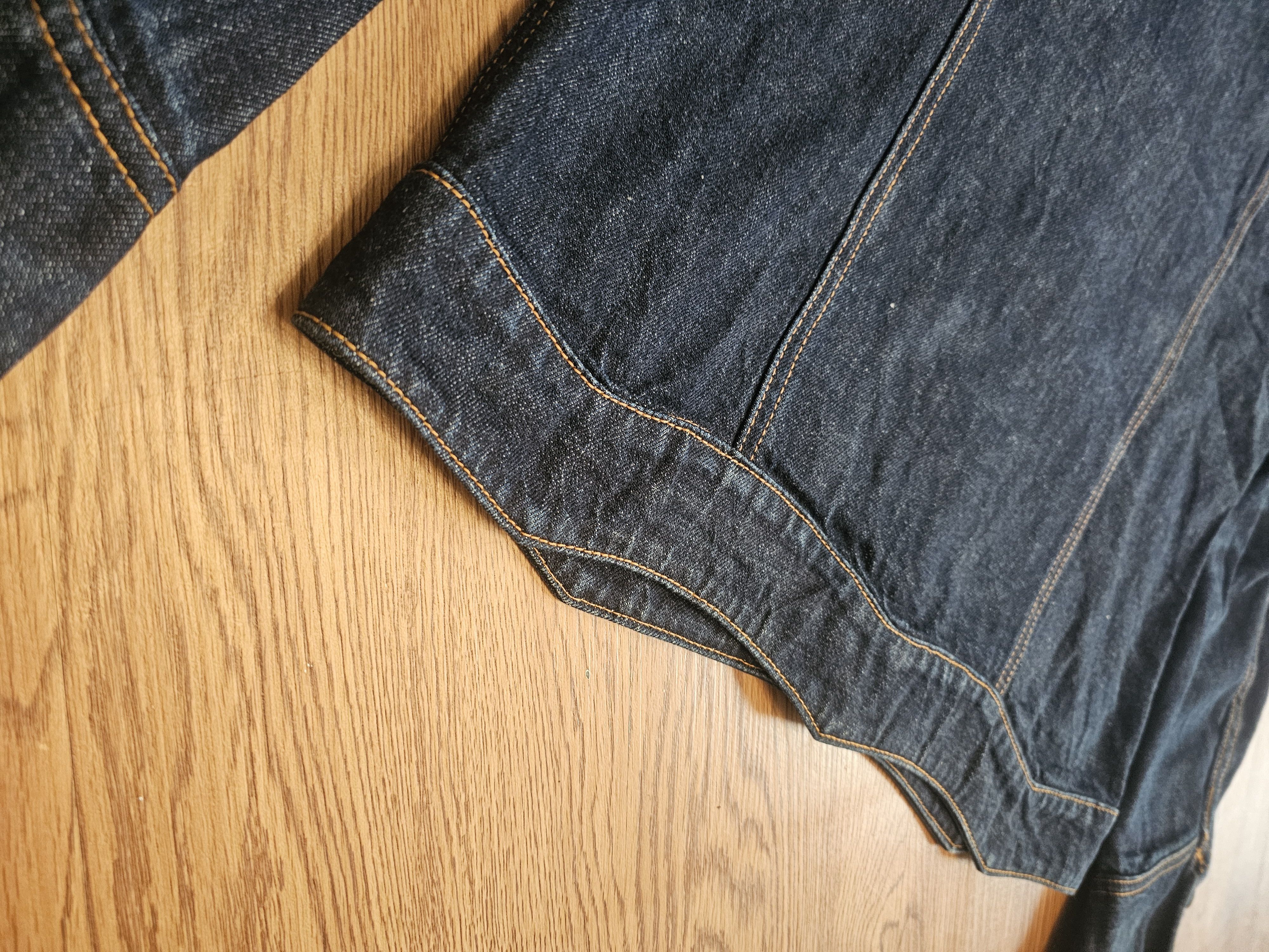 Japanese Brand Vintage No Crossing Japan Western Denim Jacket Size US M / EU 48-50 / 2 - 7 Thumbnail