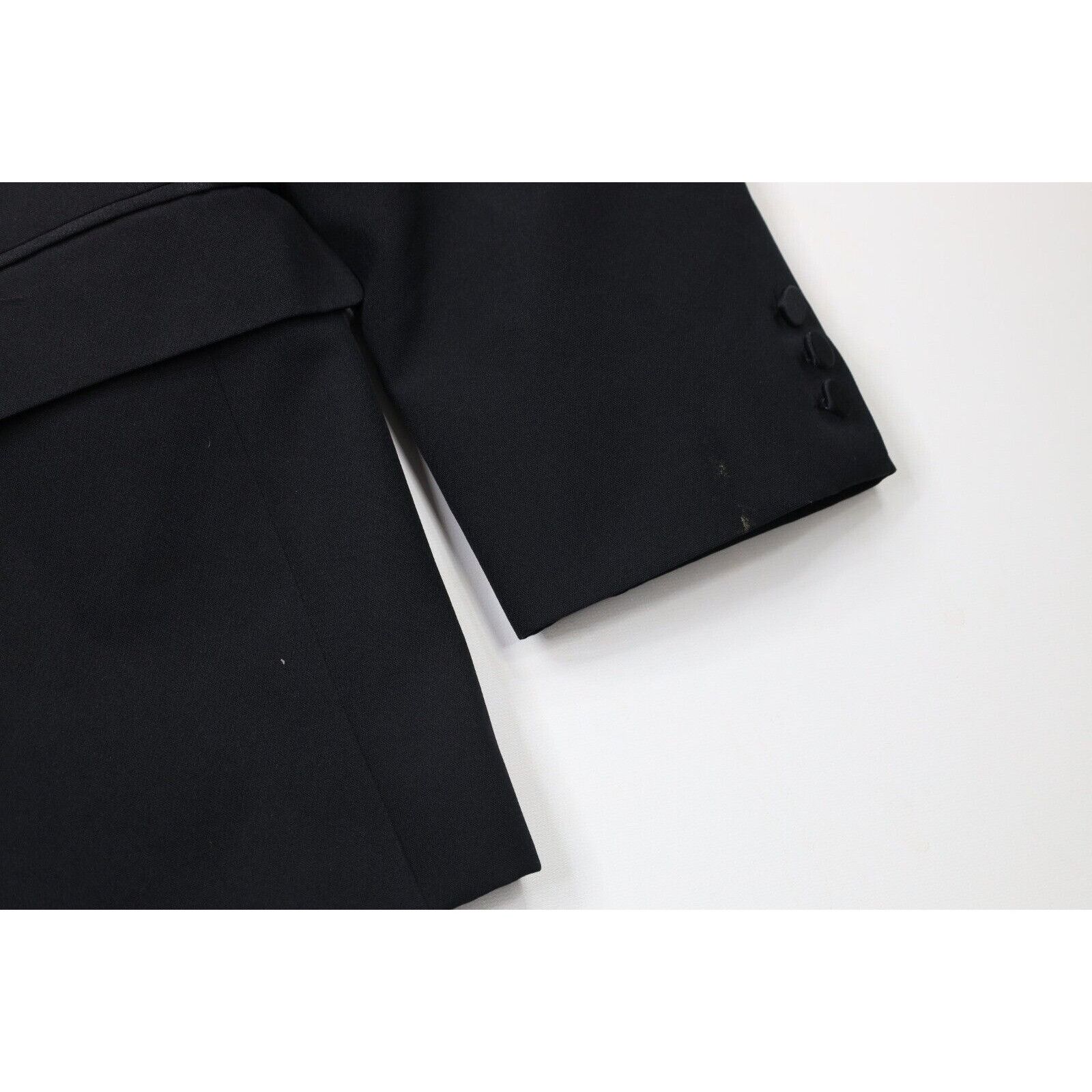 Vintage Vintage 90s Distressed 2 Piece Wedding Tuxedo Suit Size 42R - 3 Thumbnail