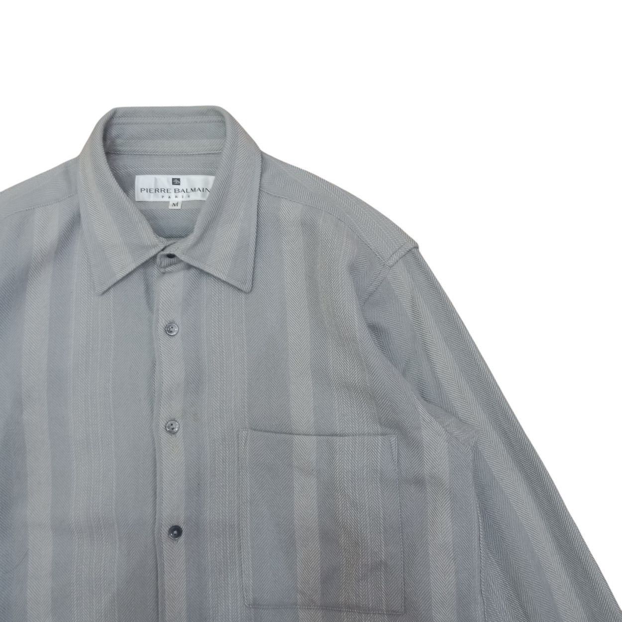 Balmain × Pierre Balmain 🔥Vintage Pierre Balmain Wool shirt Size US M / EU 48-50 / 2 - 3 Thumbnail