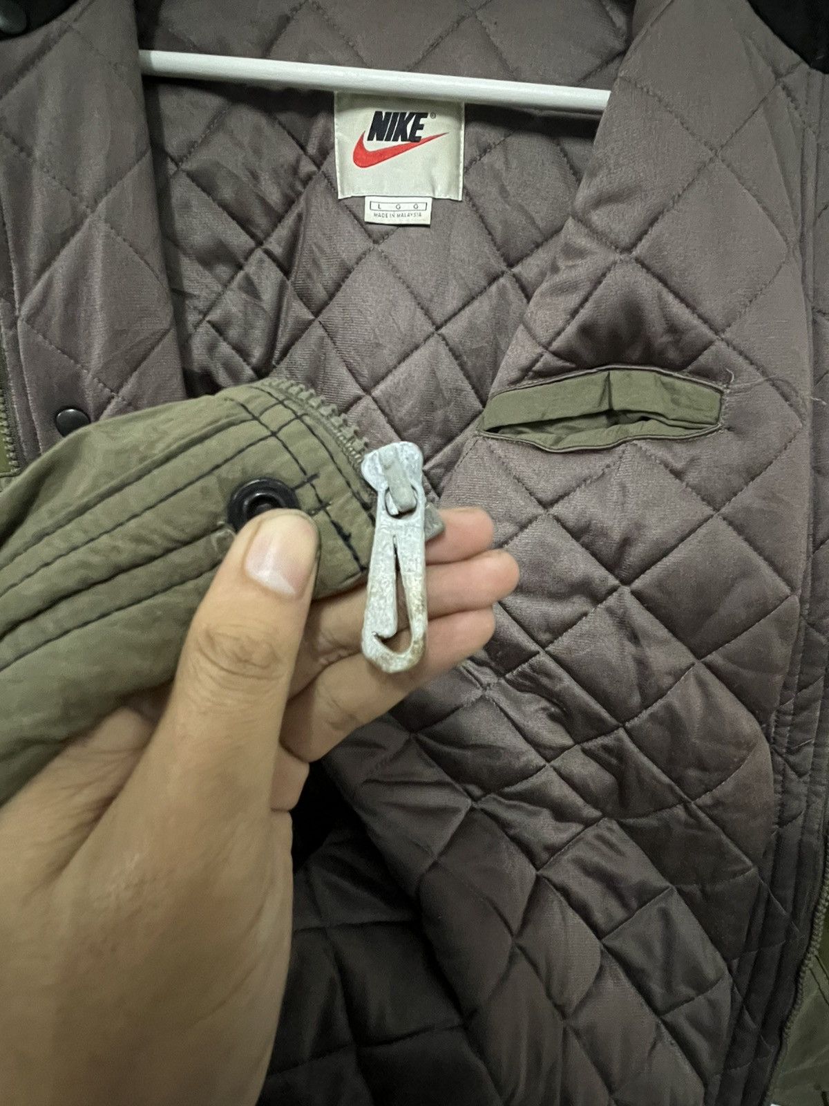 Nike Nike 90s Bomber Jacket Size US L / EU 52-54 / 3 - 11 Thumbnail