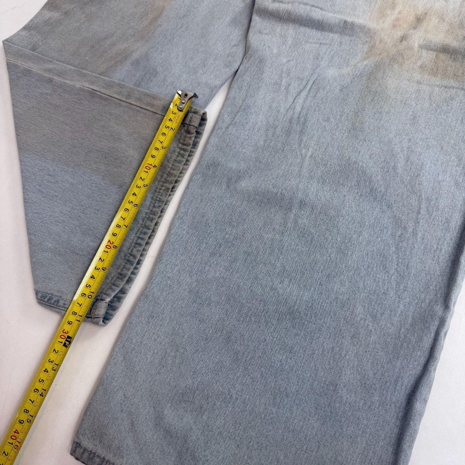 Acne Studios × Avirex × Vintage Vintage y2k archive faded mudwash avirex skater rare jeans Size US 36 / EU 52 - 4 Thumbnail