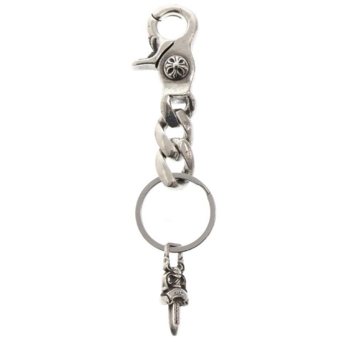Pre-owned Chrome Hearts Dagger Classic Key Chain