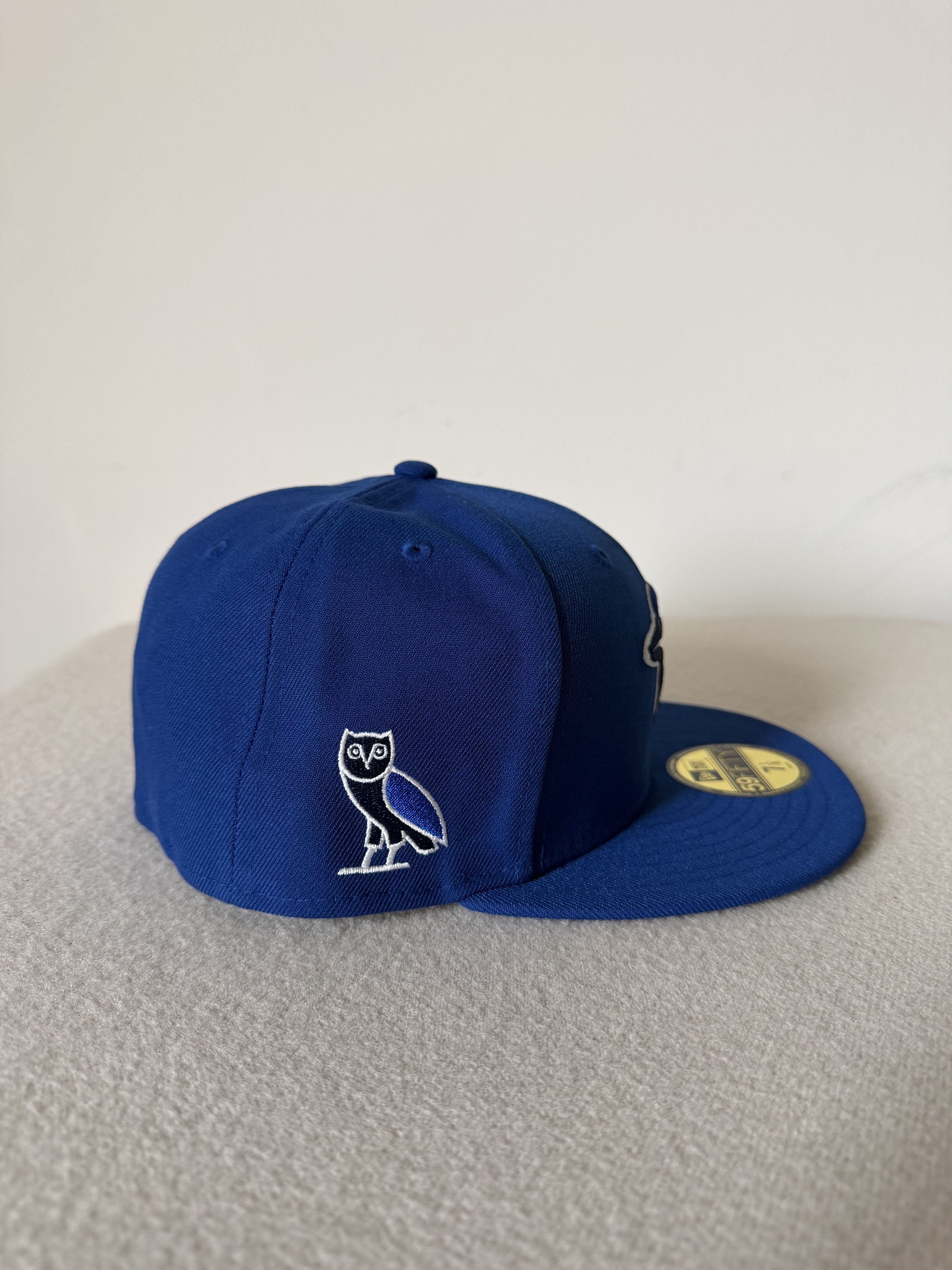 October's Very Own 7 1/8 OVO New Era Toronto Blue Jays 59FIFTY Fitted Hat Size ONE SIZE - 4 Thumbnail