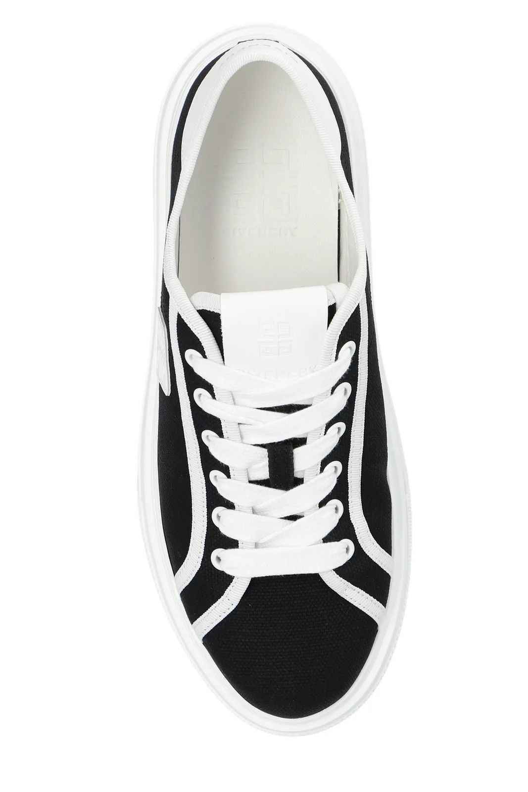 o1w1db10525 City Lace Up Sneakers Platform in Black