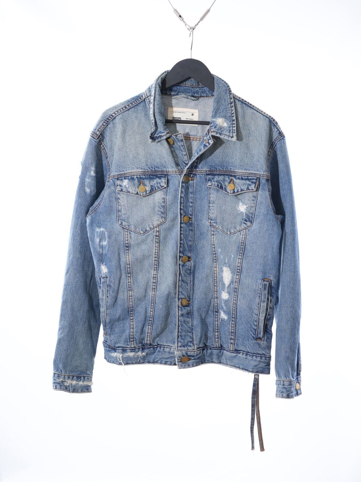 ジャケット・アウター L KITH LAIGHT DENIM JACKET STELLA BLUE Kith Kith Laight Denim Jacket Stella Blue | Grailed