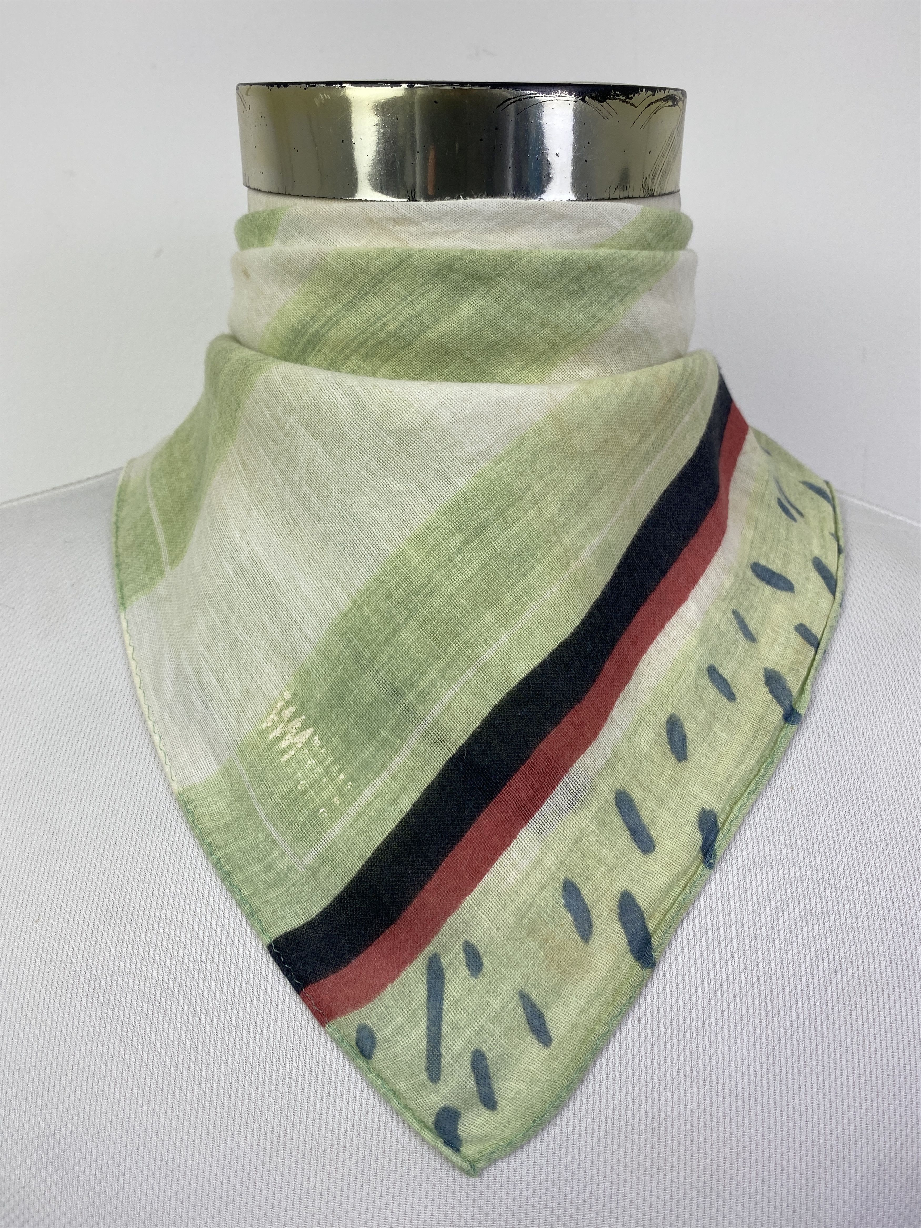 Issey Miyake Issey Miyake Handkerchief / Bandana / Neckerchief KT0019 Size ONE SIZE - 1 Thumbnail