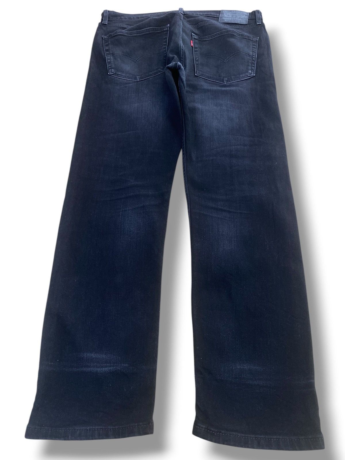 Levi's Vintage Levi’s Black Wash Style Straight Cut Jeans Size US 34 / EU 50 - 3 Thumbnail
