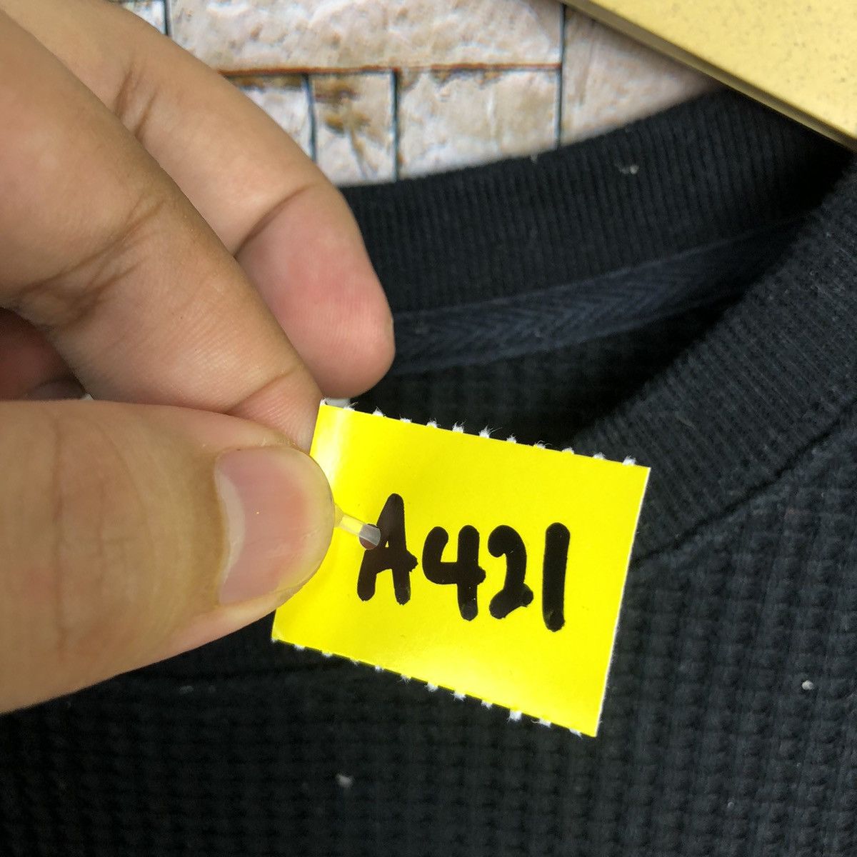 Japanese Brand Freak Store Black Sweatshirt knitwear #A421 Size L / US 10 / IT 46 - 11 Thumbnail