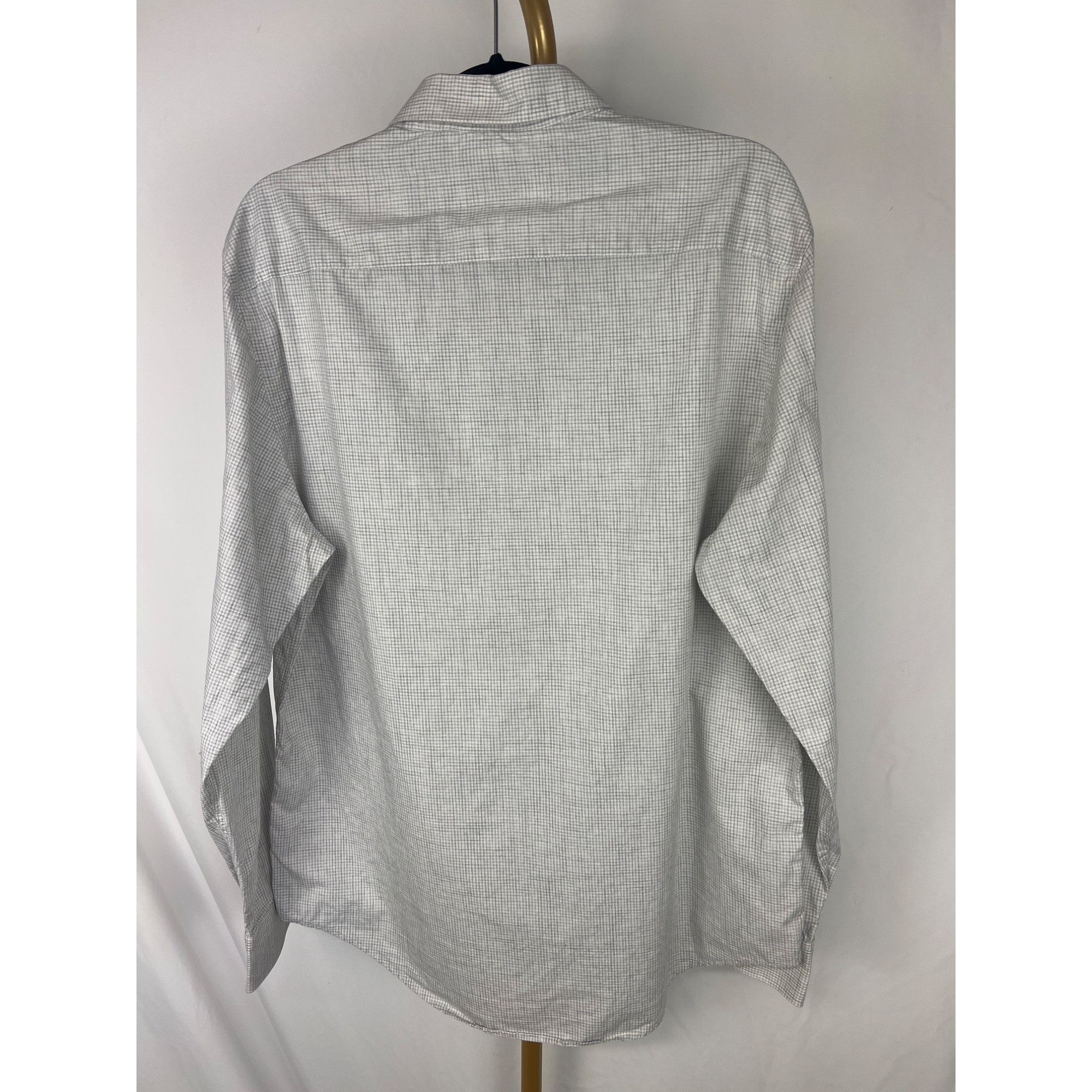 7Diamonds 7Diamonds Mens The Format Long-Sleeve Button-Up Shirt XL Gra Size US XL / EU 56 / 4 - 3 Thumbnail