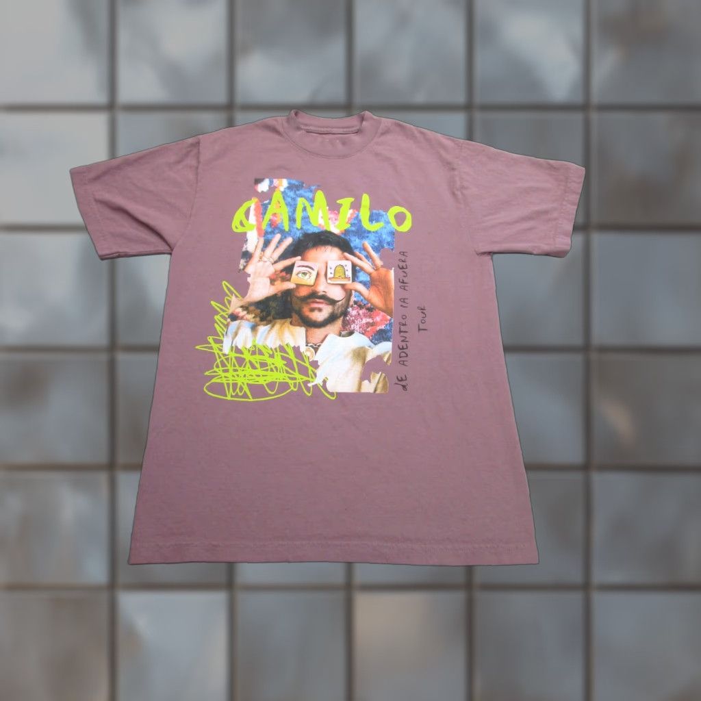 Vintage VINTAGE Camilo T-Shirt Men's Small Purple Graphic Concert Tee 2020s Music Band Tour Fan Gift Size US S / EU 44-46 / 1 - 1 Thumbnail