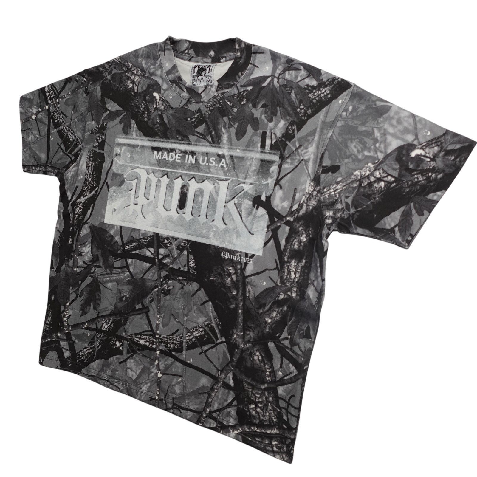 Other Punk El Jefe Razor Blade Black 100% Cotton Camouflage sz M Size US M / EU 48-50 / 2 - 3 Thumbnail