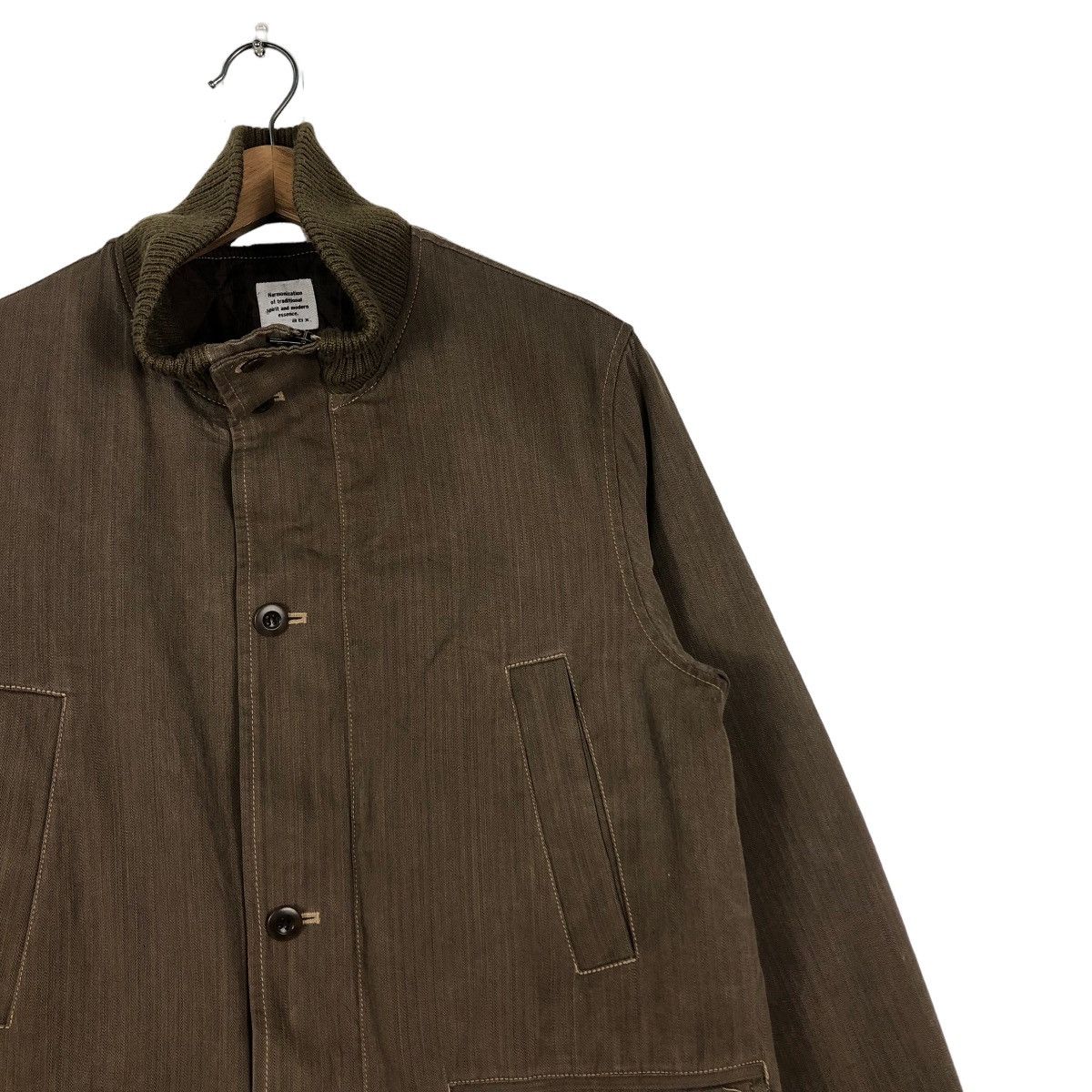 Japanese Brand 📌VINTAGE CHORE WORK JACKET DUCK CANVAS ABX ISSEY MIYAKE Size US M / EU 48-50 / 2 - 8 Thumbnail