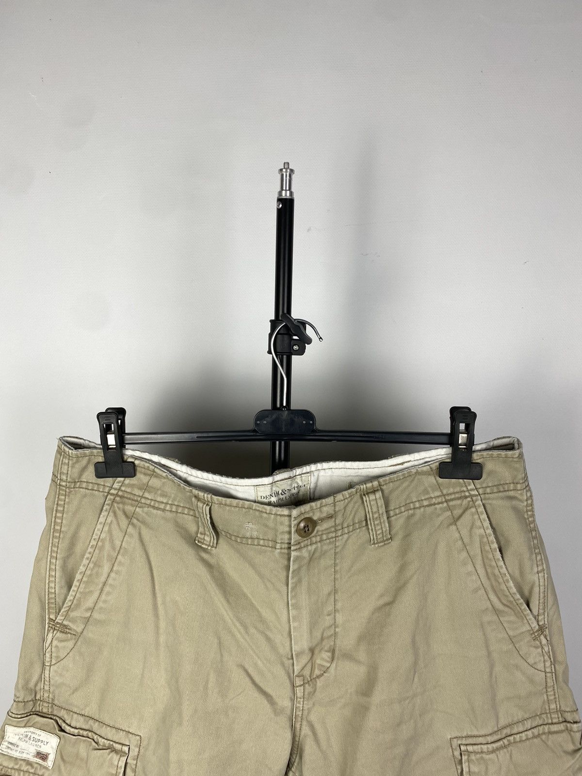 Polo Ralph Lauren × Vintage Vintage 00s Y2K Baggy Polo Ralph Lauren Skater Cargo Shorts! Size US 34 / EU 50 - 2 Thumbnail