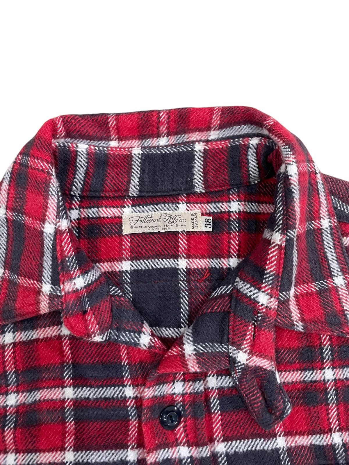 Full Count & Co. Full Count Flannel Shirt Button Up Size US S / EU 44-46 / 1 - 3 Thumbnail