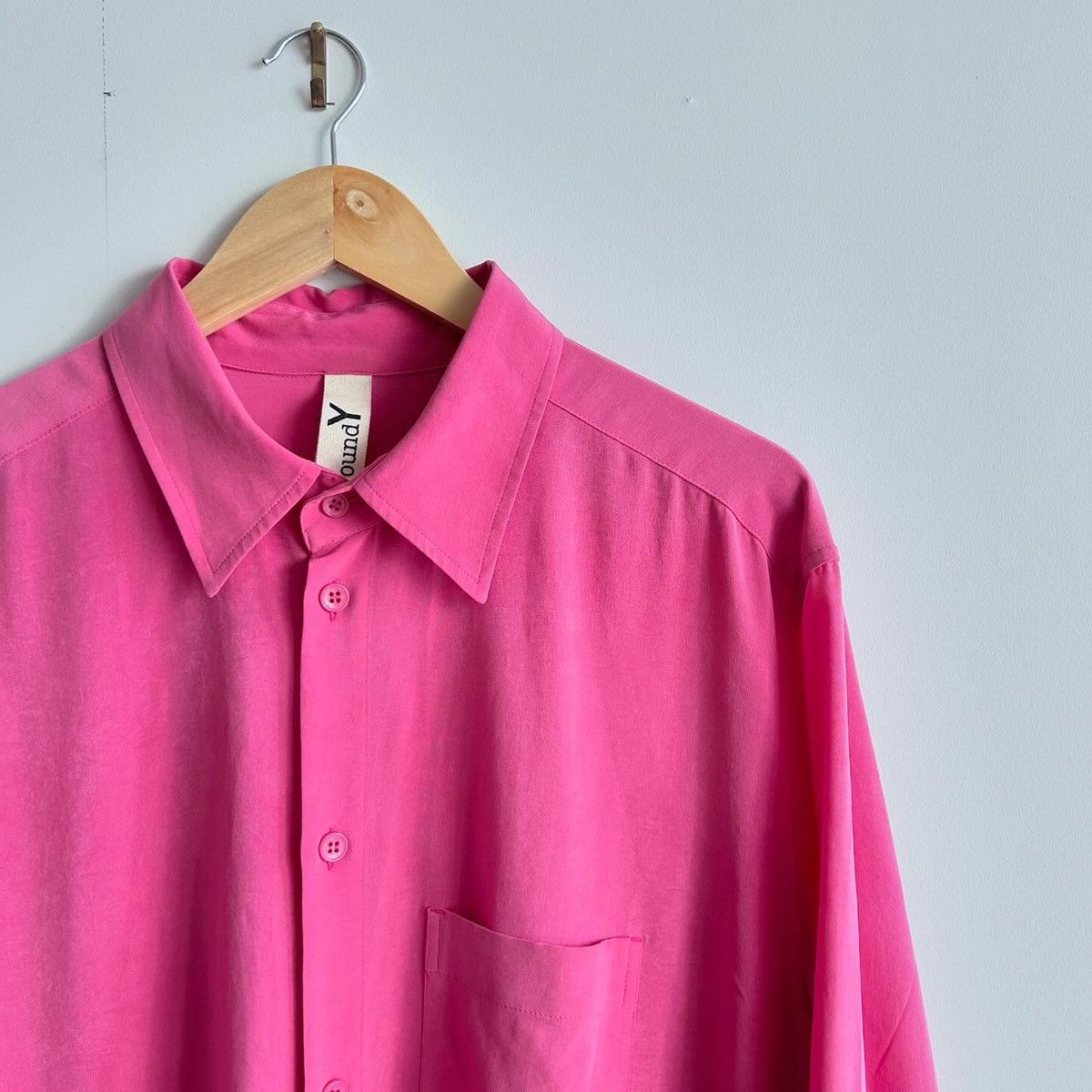 Ground Y Yohji Yamamoto Ground Y SS20 Longline Decyne Button Shirt Size US L / EU 52-54 / 3 - 4 Thumbnail