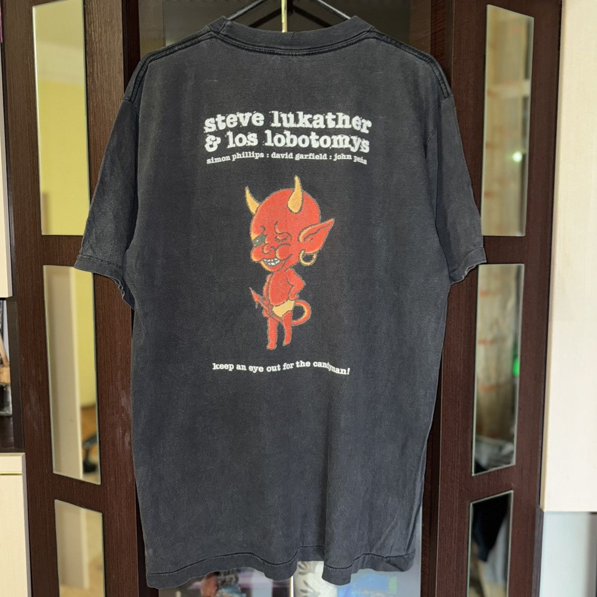 Band Tees 1994s Steve Lukather & Los Lobotomys Tour Band Tee T Shirt Size US XL / EU 56 / 4 - 7 Thumbnail