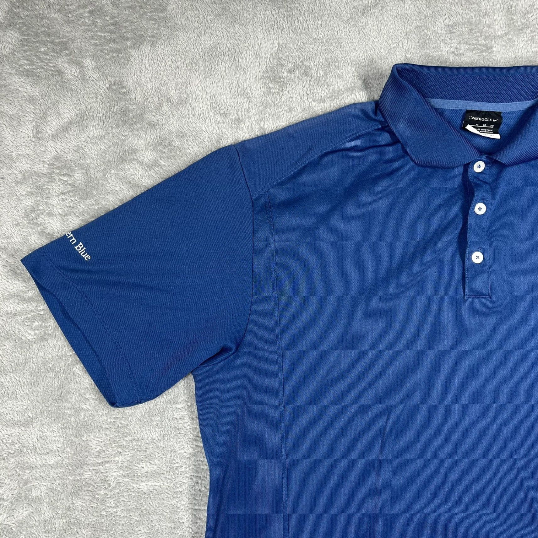 Nike Nike Golf Polo Shirt Mens XL Blue Dri-Fit Short Sleeve Size US XL / EU 56 / 4 - 6 Thumbnail