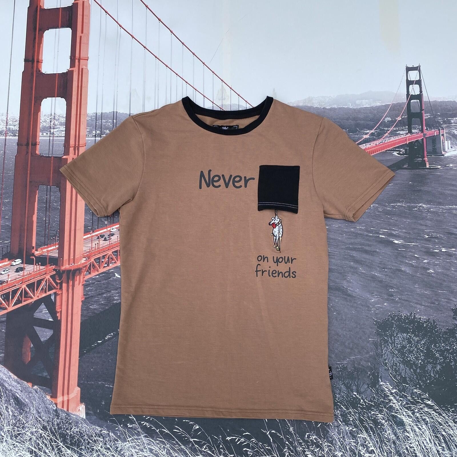 Other The Hideout Clothing Mens S Never Rat on Your Friends Tee Size US S / EU 44-46 / 1 - 1 Thumbnail
