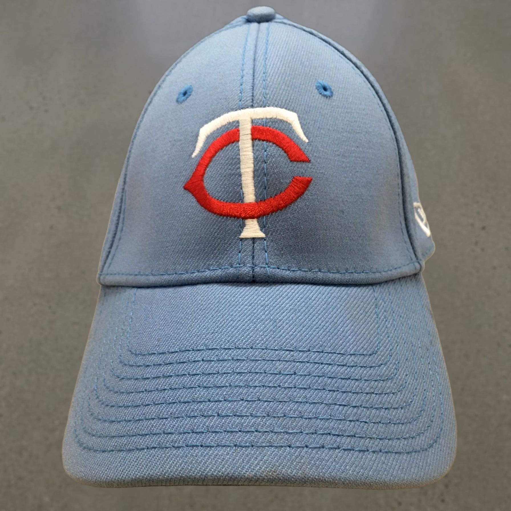 New Era New Era Minnesota Twins Baseball Cap Mens Blue S-M Curved Brim Embroidered Logo Size ONE SIZE - 1 Thumbnail