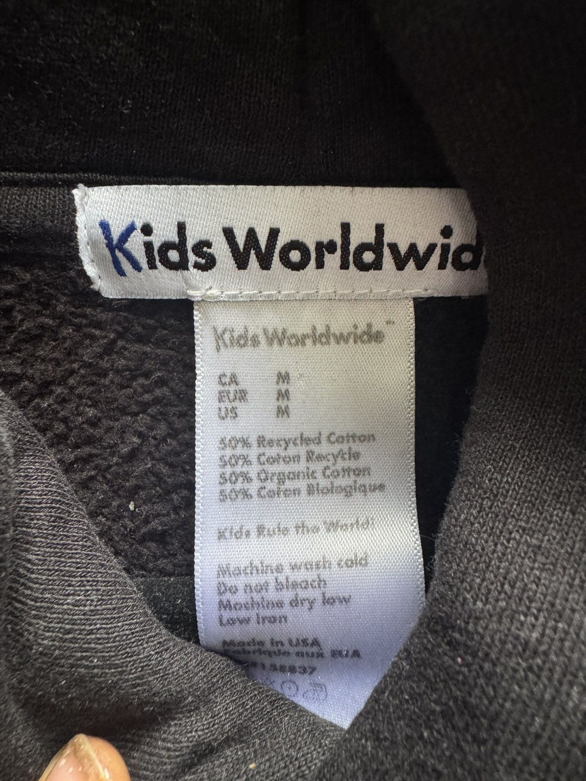 Other Kids Worldwide Don’t Give Up Graphic Hoodie Size US M / EU 48-50 / 2 - 4 Thumbnail