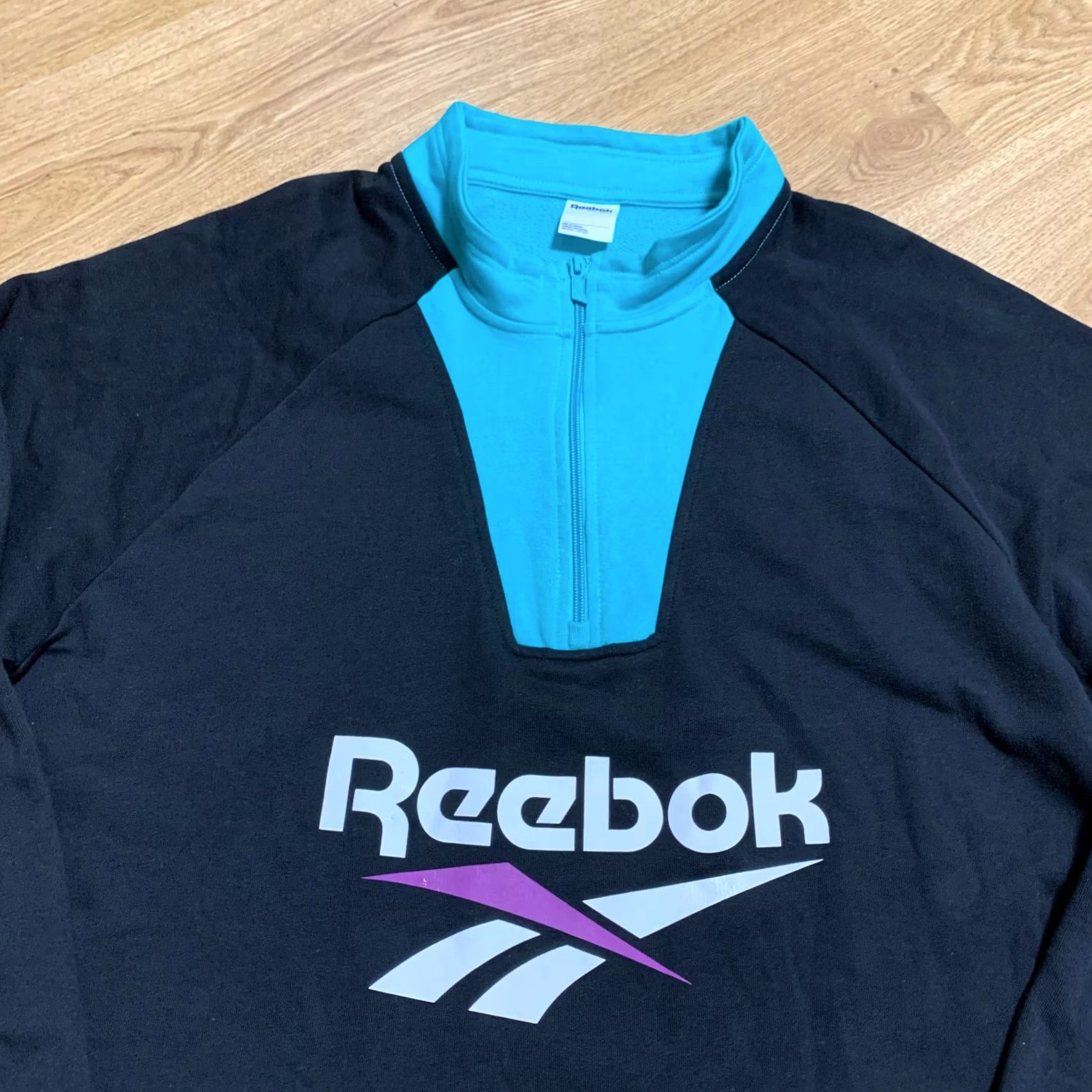Reebok Reebok Classic Colorblock Retro Pullover Sweatshirt Mens XL Logo Big Size XS? Size US XL / EU 56 / 4 - 3 Thumbnail